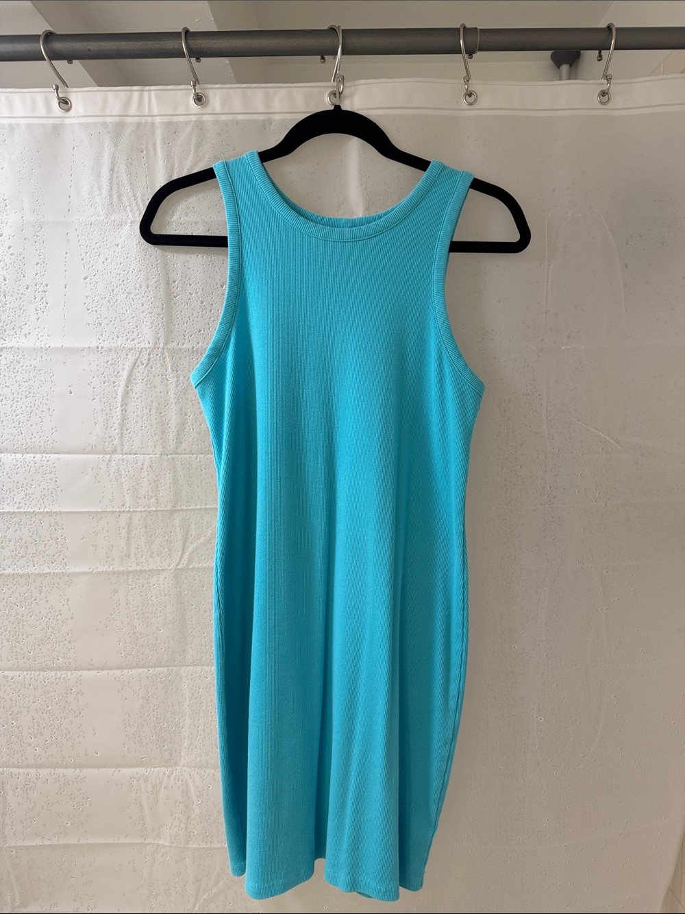 a new day Turquoise Sleeveless Midi Dress